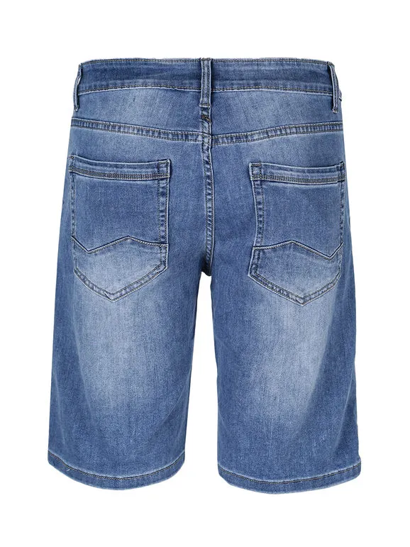 3D JEANS PANTALONES CORTOS DE MEZCLILLA PARA HOMBRES
