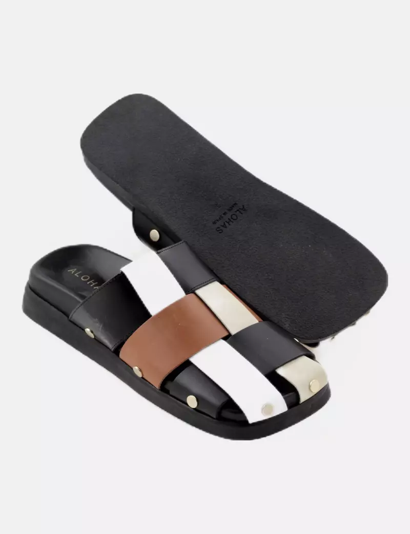 Alohas Zueco casual negro