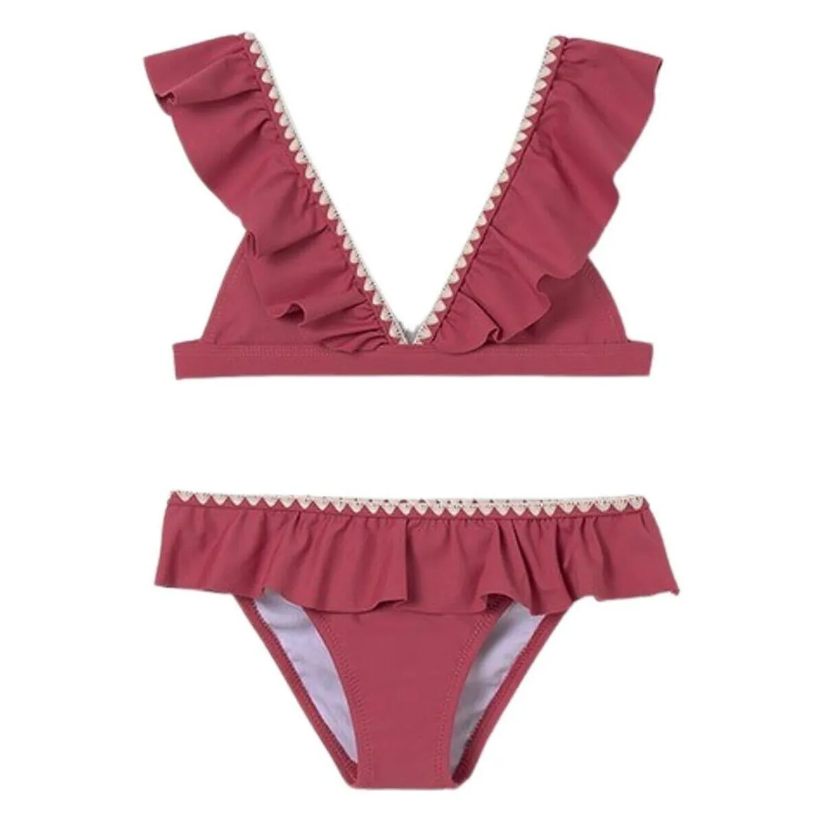 Bikini volantes Maquillaje