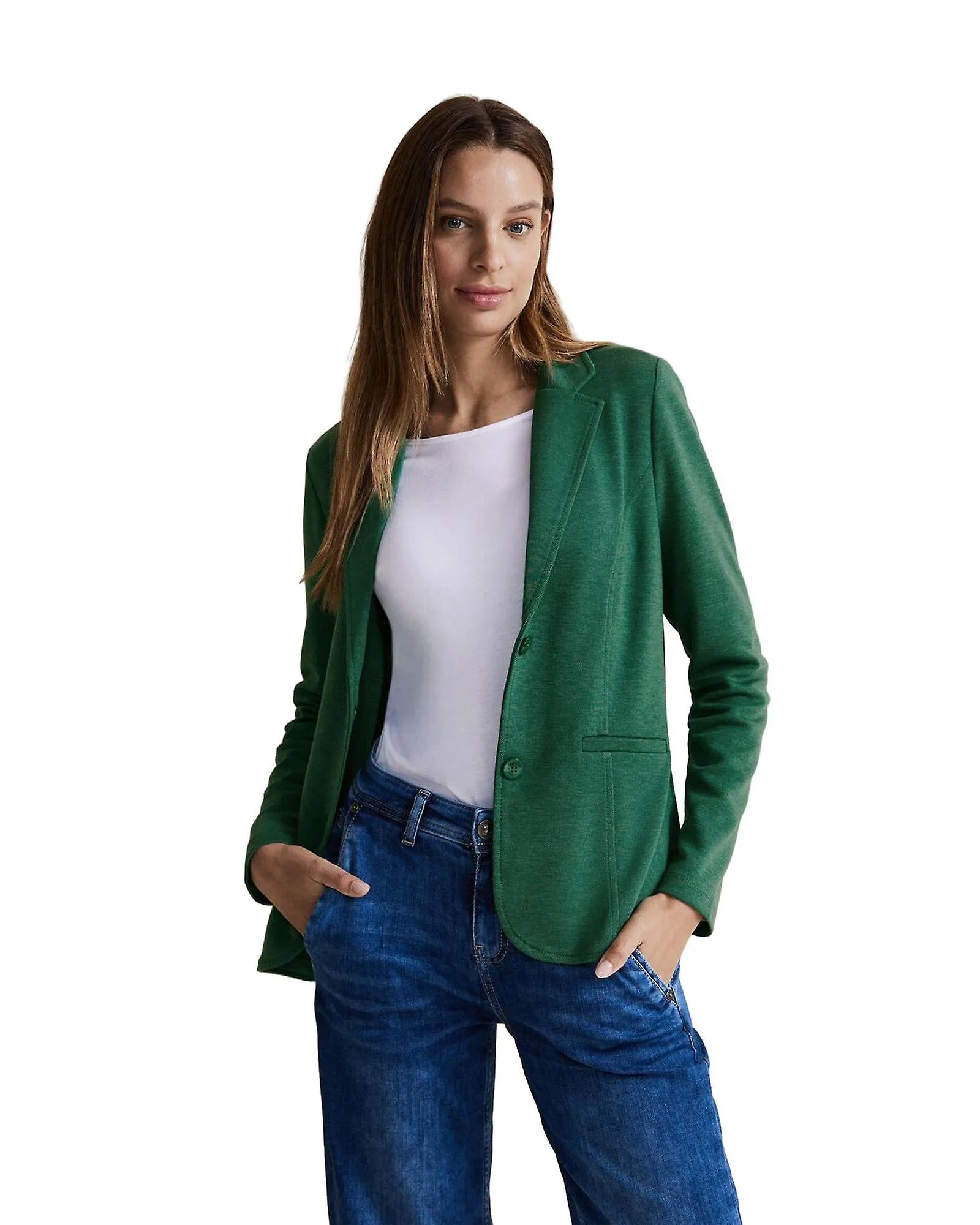 Blazer abotonado Street One con mangas largas