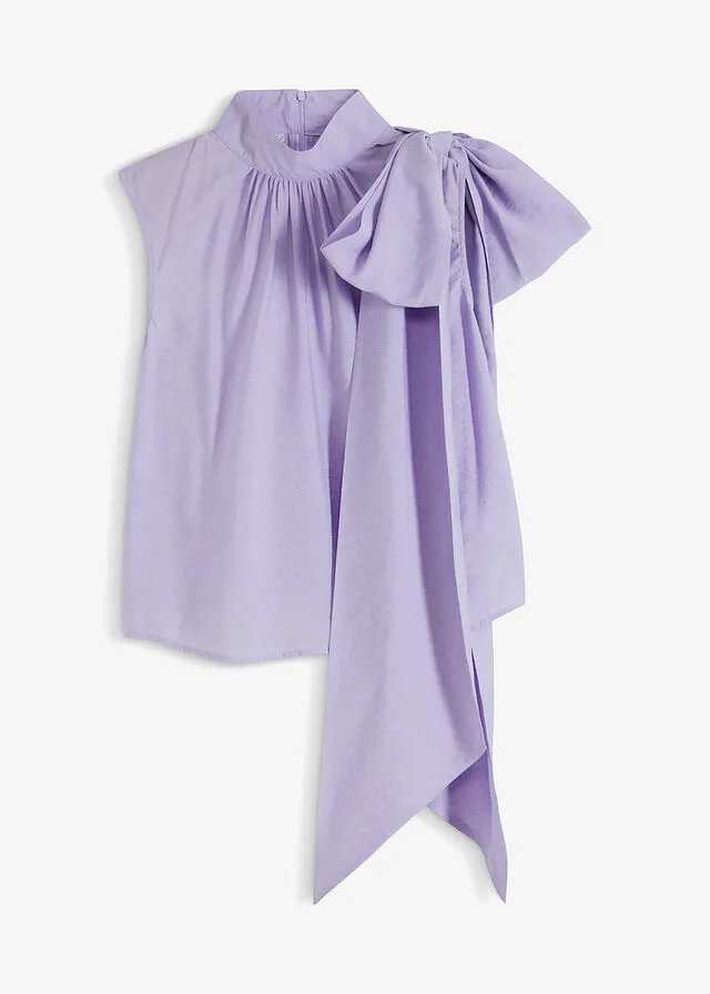 Blusa sin mangas Violeta claro