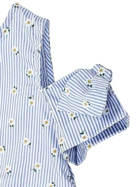 bluson mayoral poplin azul para niña