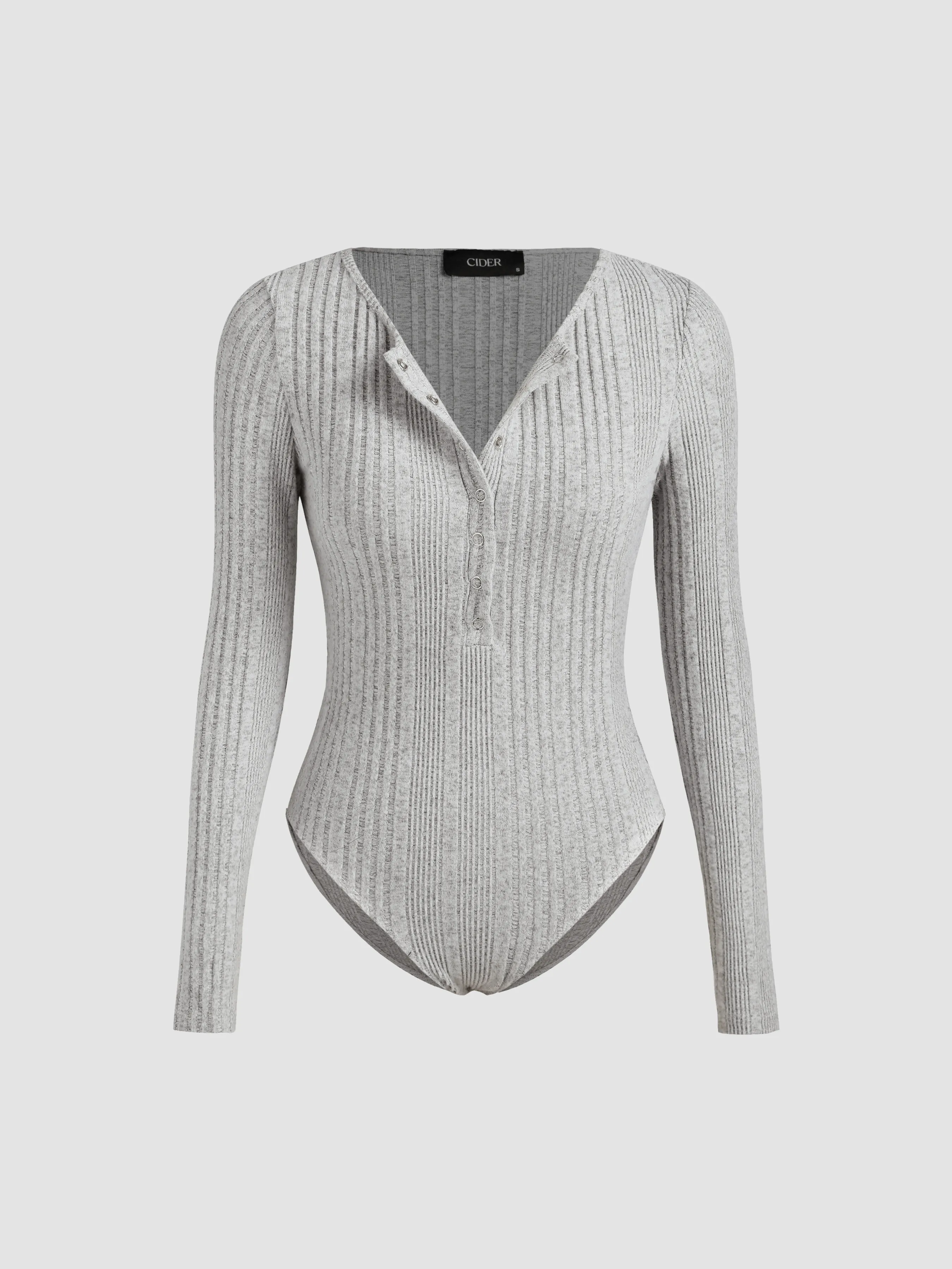  Body de Canalé Sólido con Hebilla