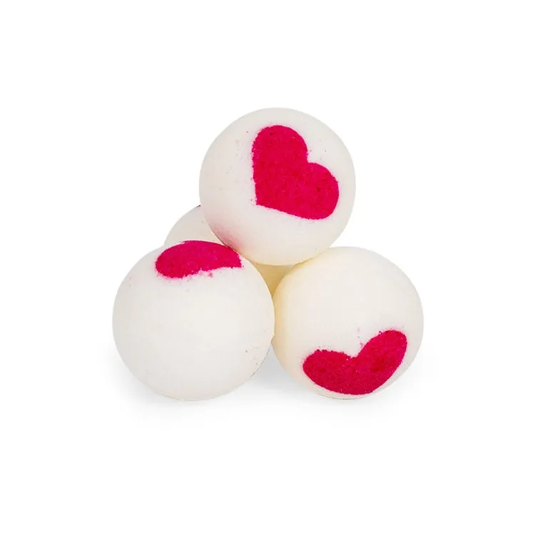 BOLA DE BAO CORAZON ROJO (BLANCAROJA)