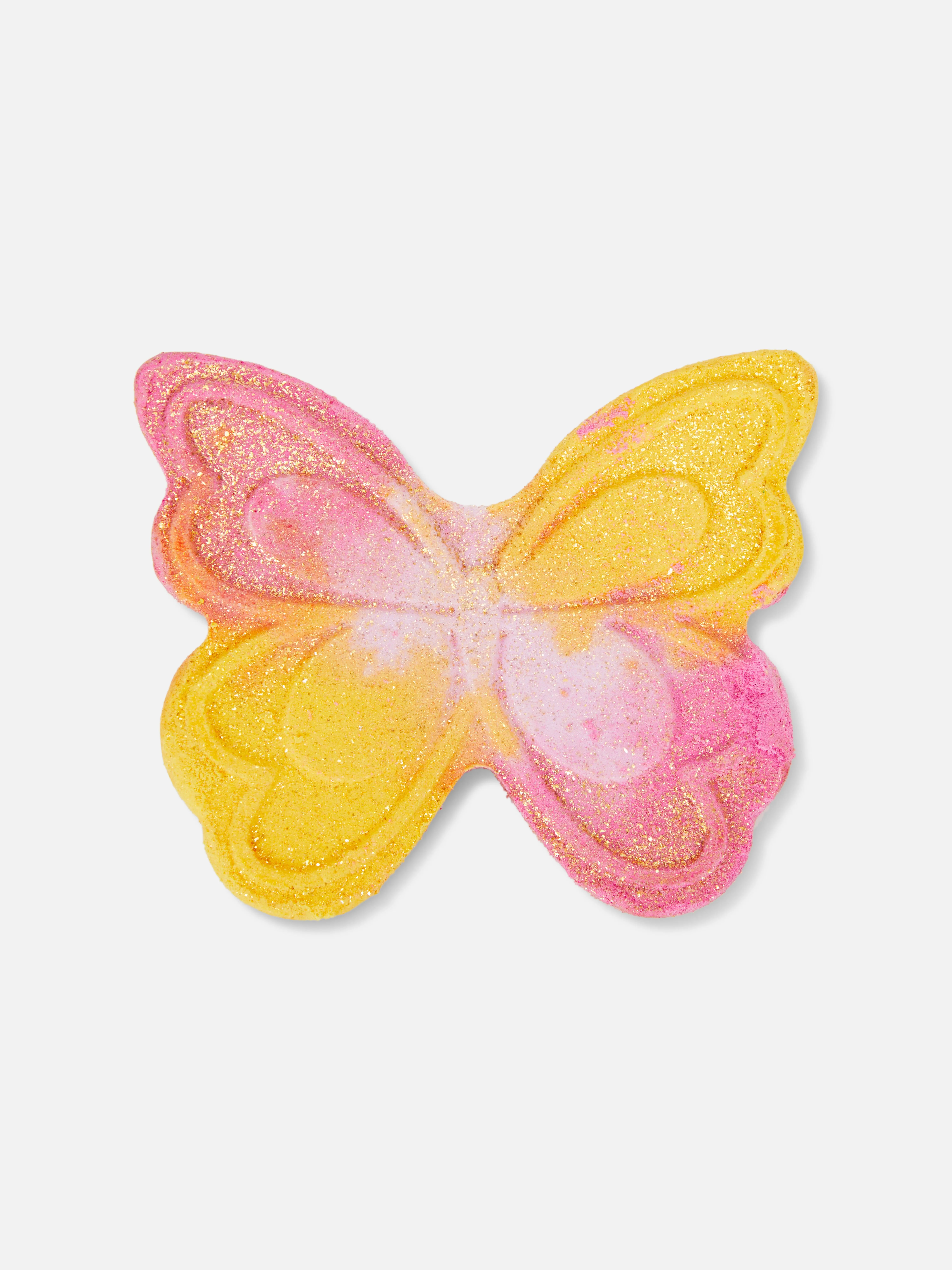 Bomba de baño con forma de mariposa