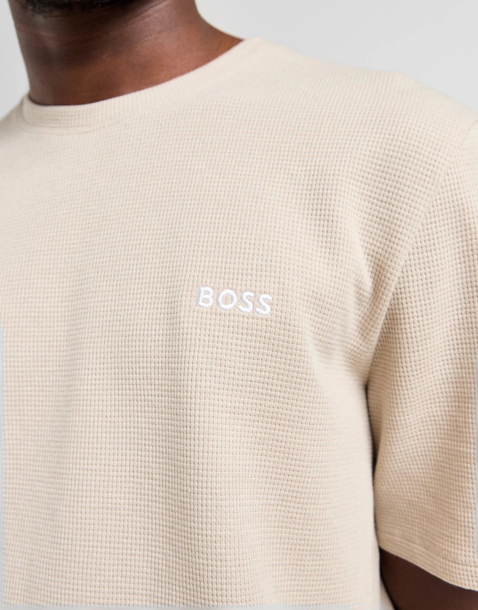 BOSS Camiseta Waffle