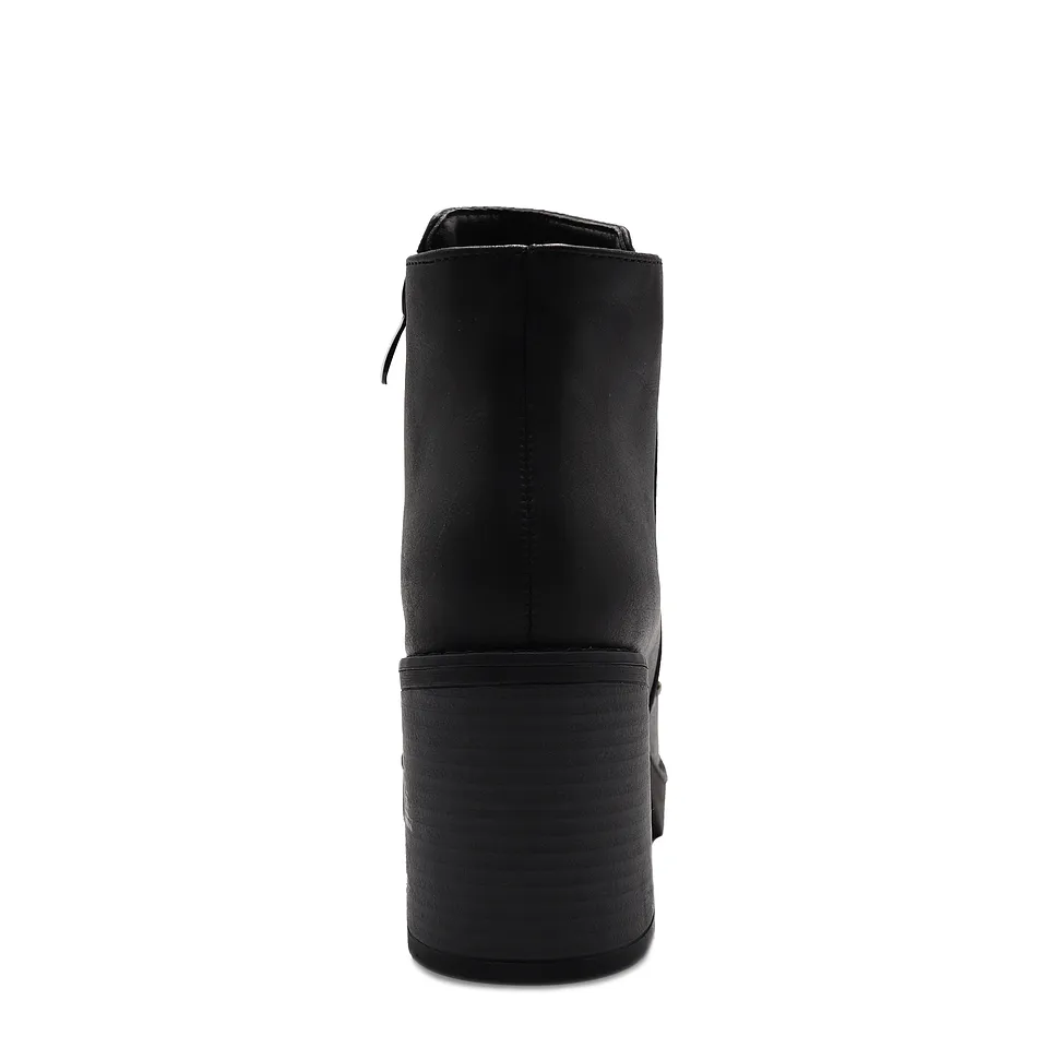 Botín Negro Casual W017