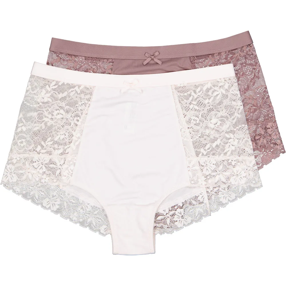 Bragas de cintura alta para mujer  Pack de 2