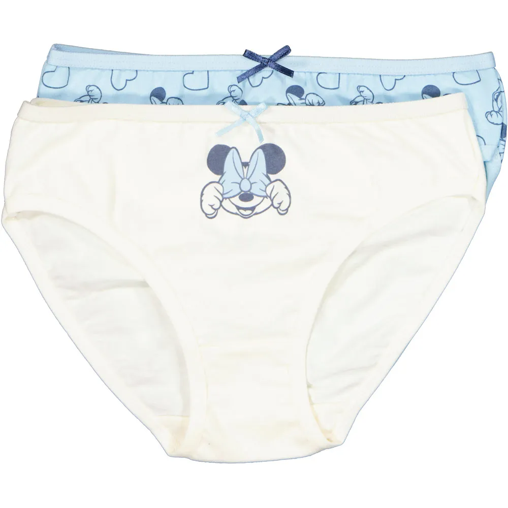 Braguitas para niña Minnie  Pack de 2