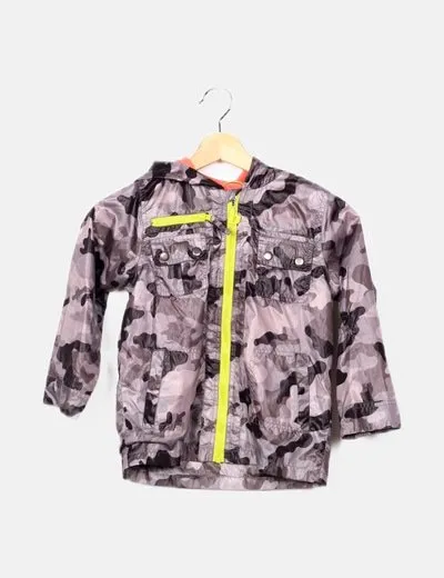 Bóboli Chaqueta bicolor estampada