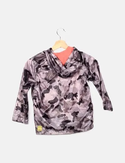 Bóboli Chaqueta bicolor estampada