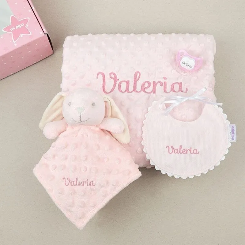 Cajita regalo bebé Premium Rosa