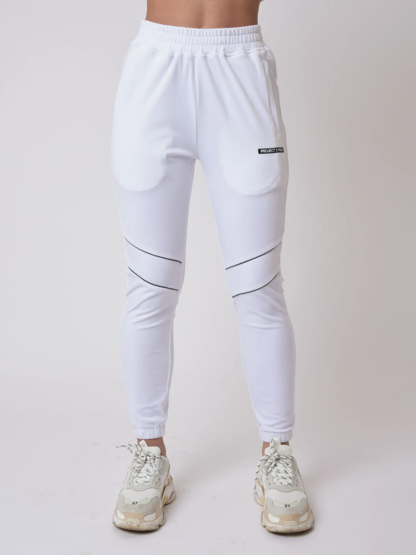 Calcetines de jogging básicos con ribete de contraste