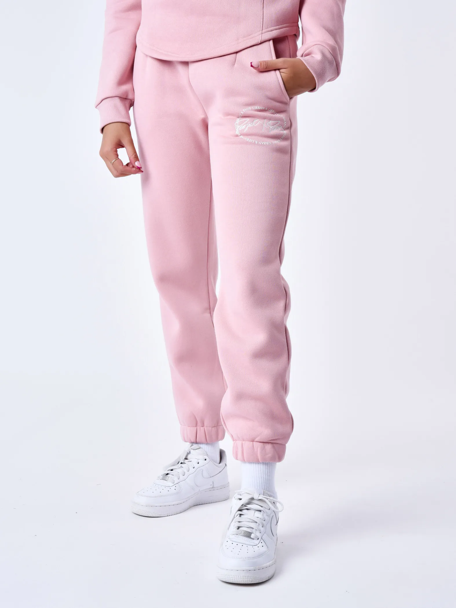 Calcetines de jogging con logotipo circular