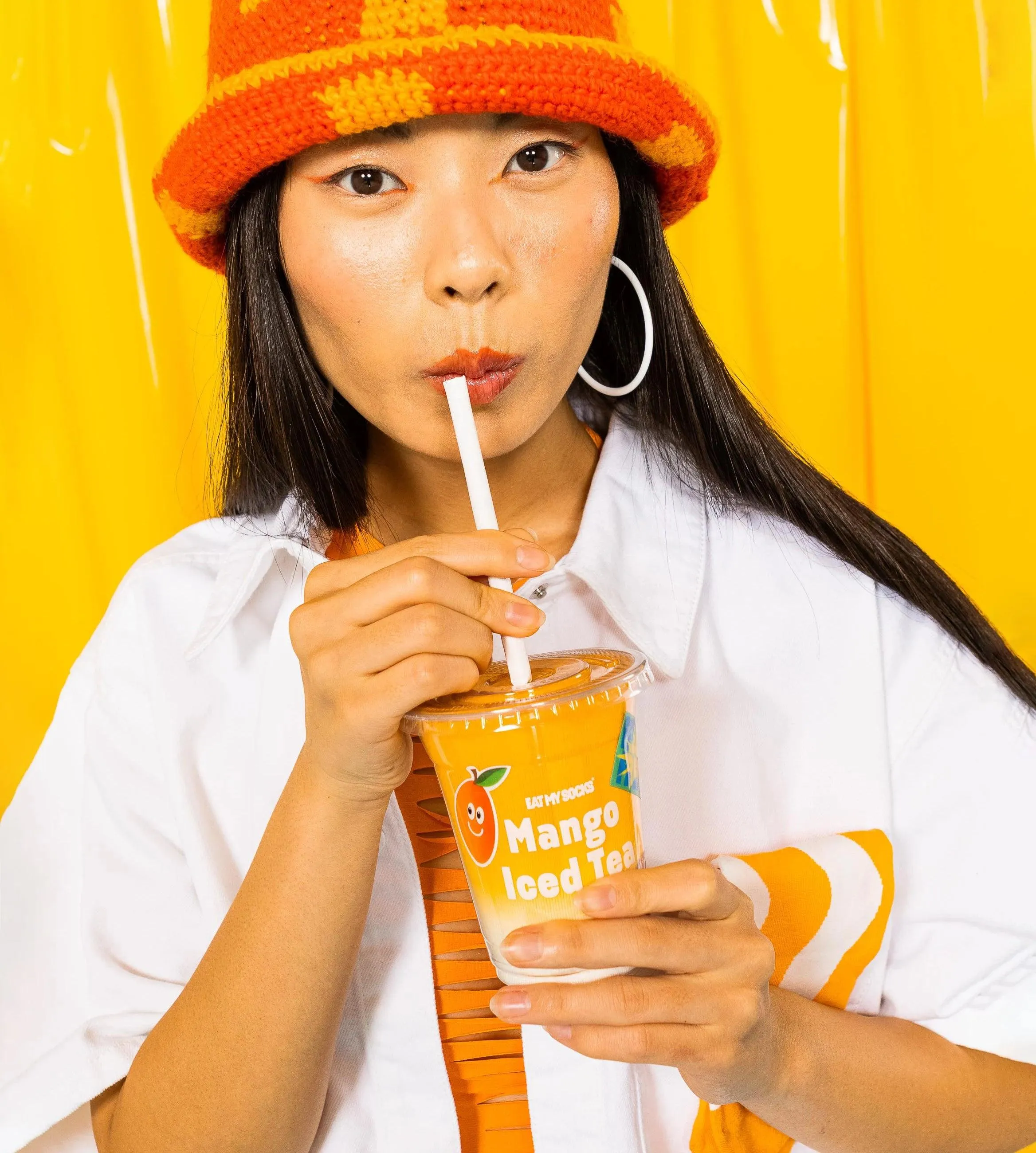 Calcetines Eat My Socks Iced Tea Mango 2 Pares