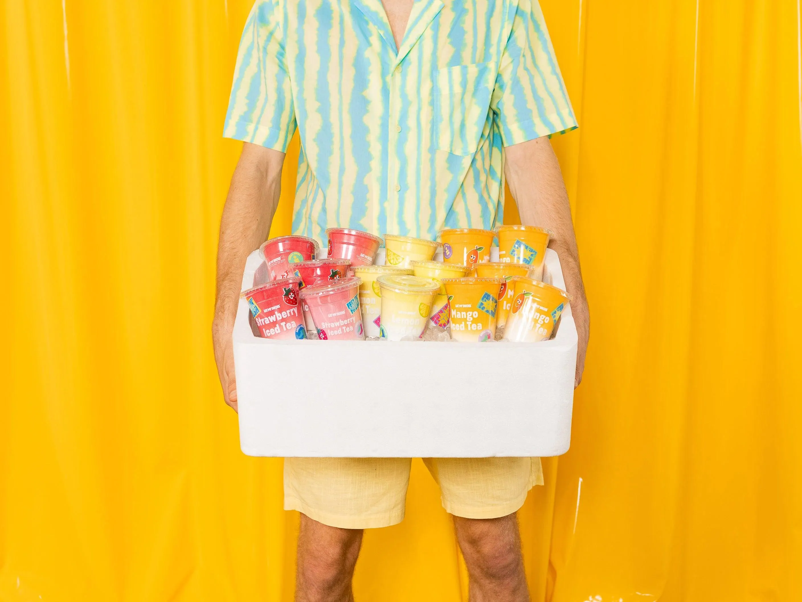 Calcetines Eat My Socks Iced Tea Mango 2 Pares