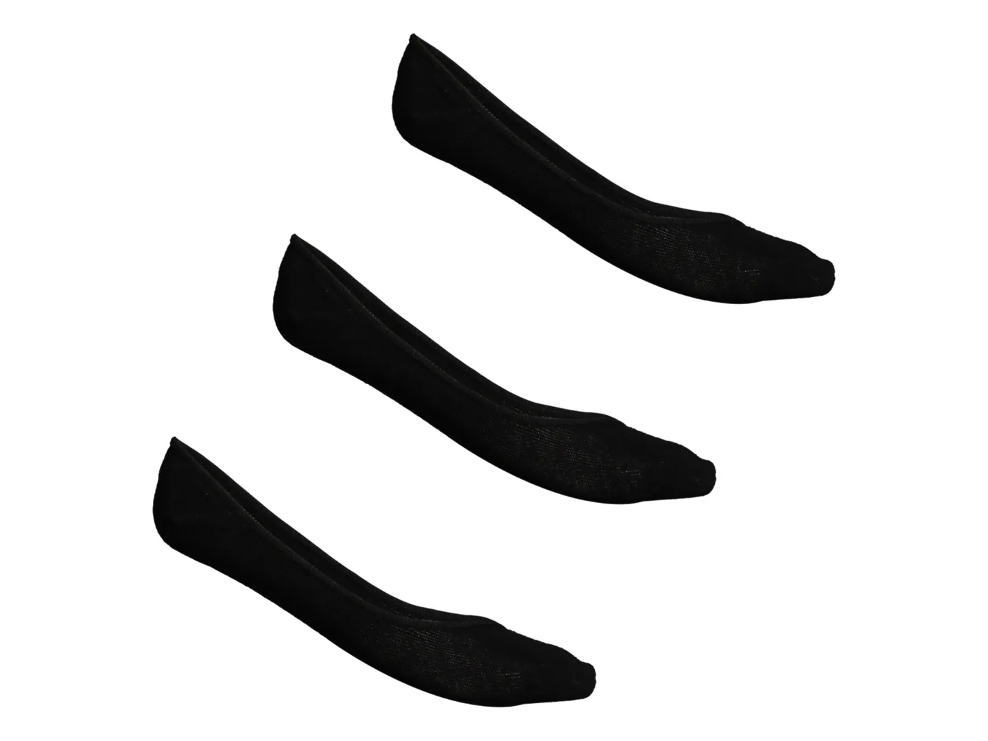 Calcetines Skechers Liner 3 Pares Negro