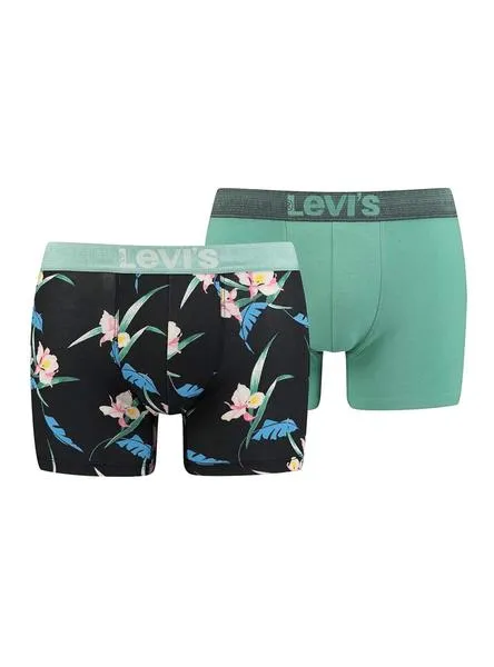 calzoncillos levis tropical verde para hombre