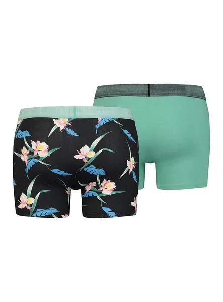 calzoncillos levis tropical verde para hombre