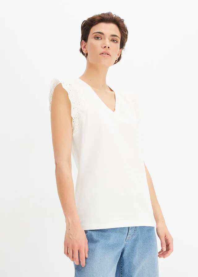 Camiseta Blanco lana