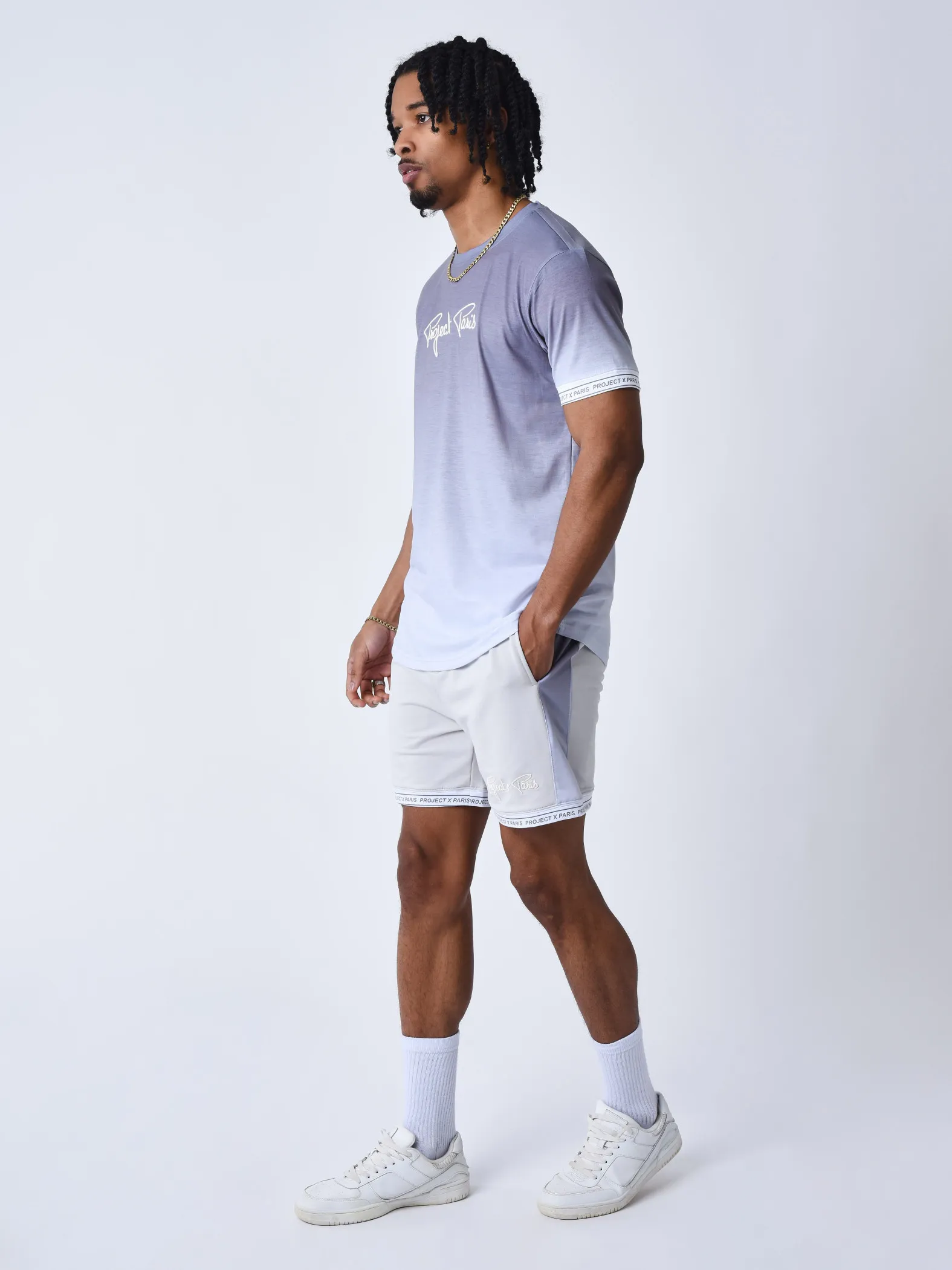 Camiseta con efecto degradado