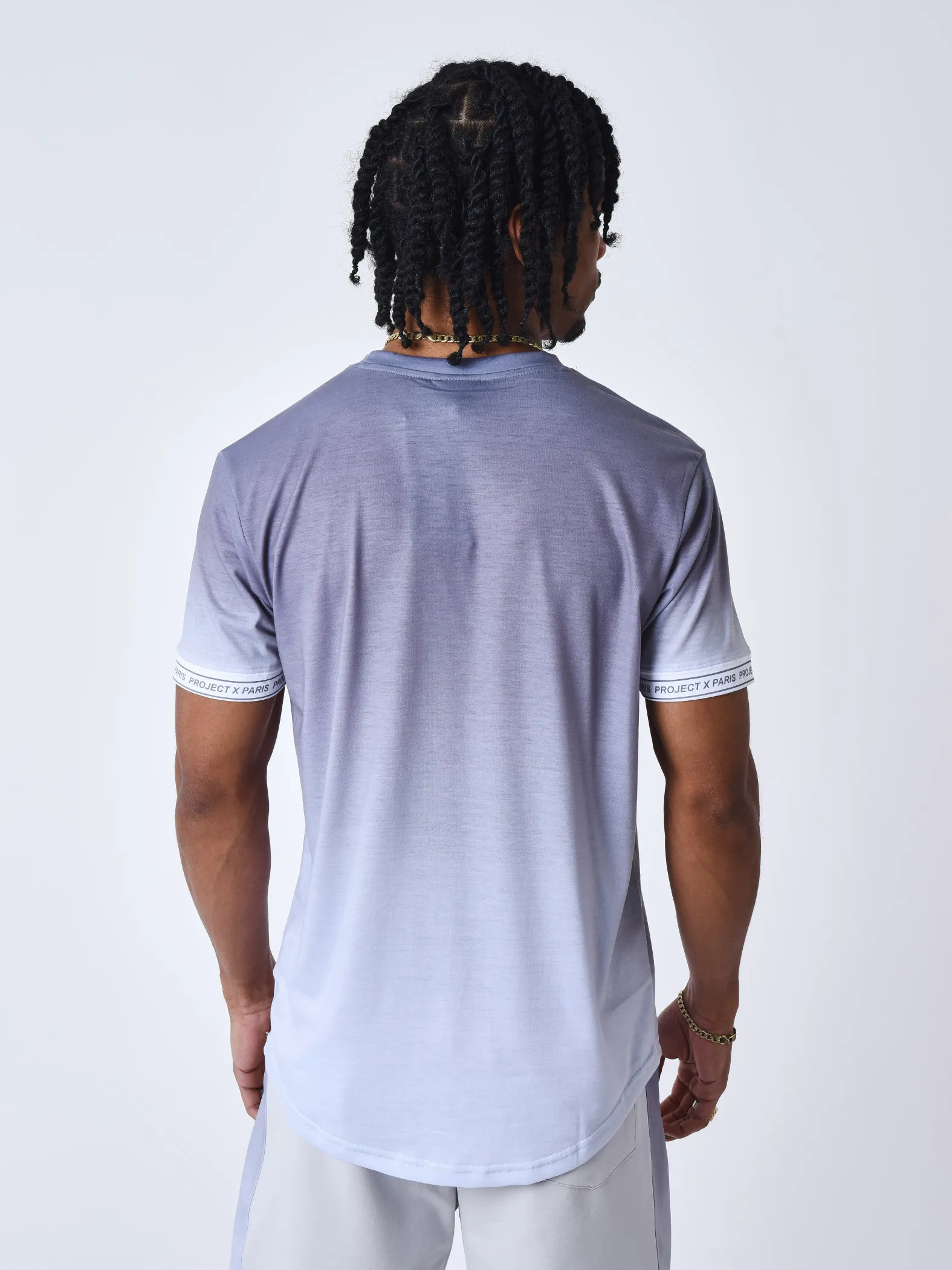 Camiseta con efecto degradado