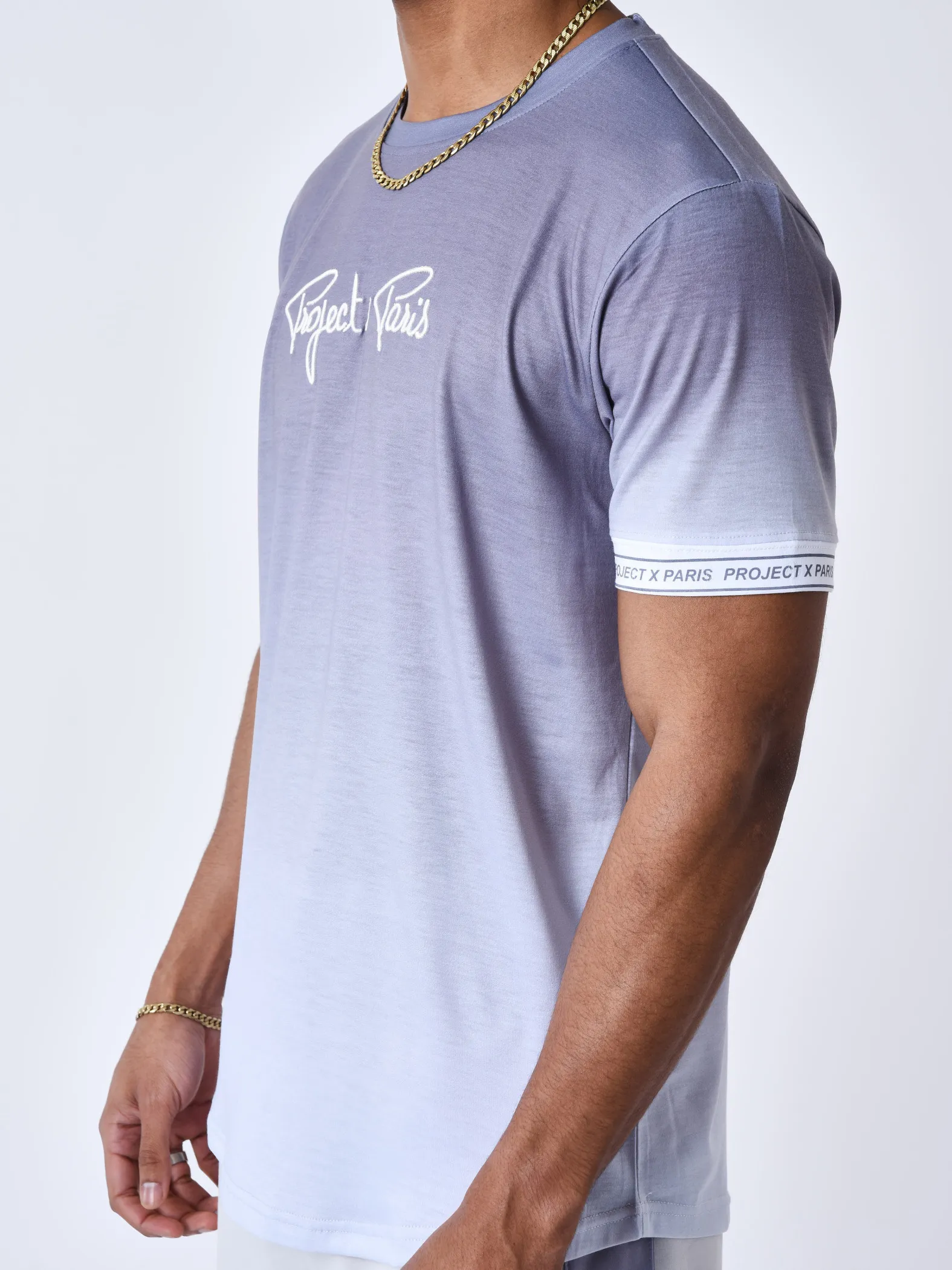 Camiseta con efecto degradado
