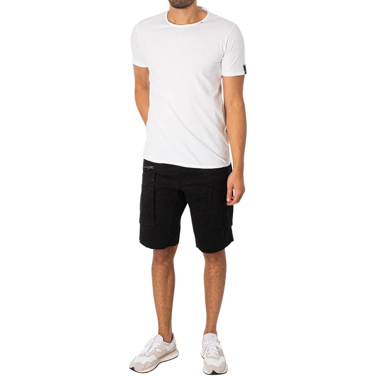 Camiseta Con Logo Y Mangas Recuadradas