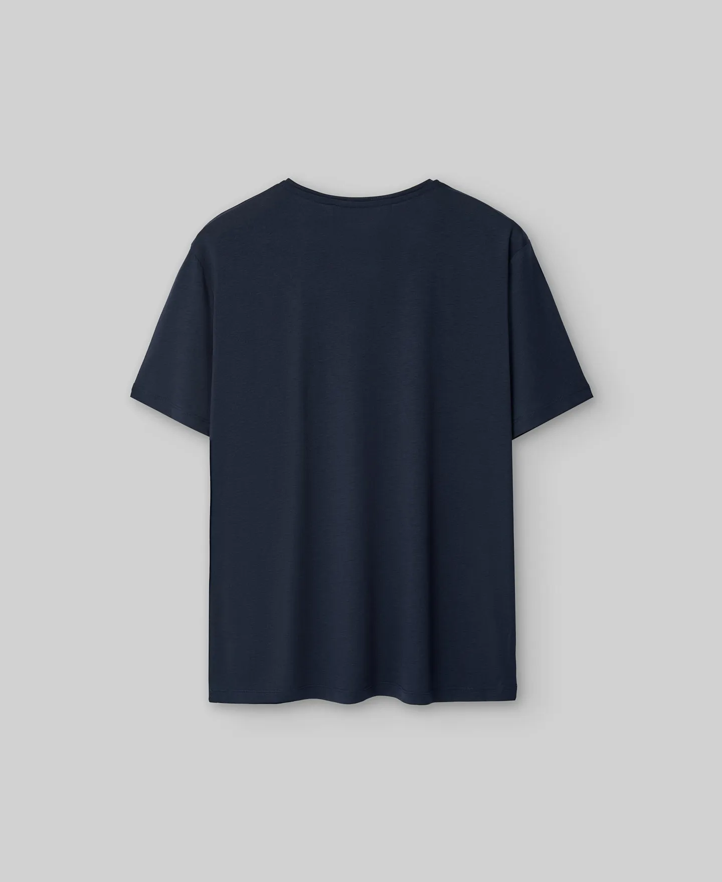 Camiseta cuello caja hombre
