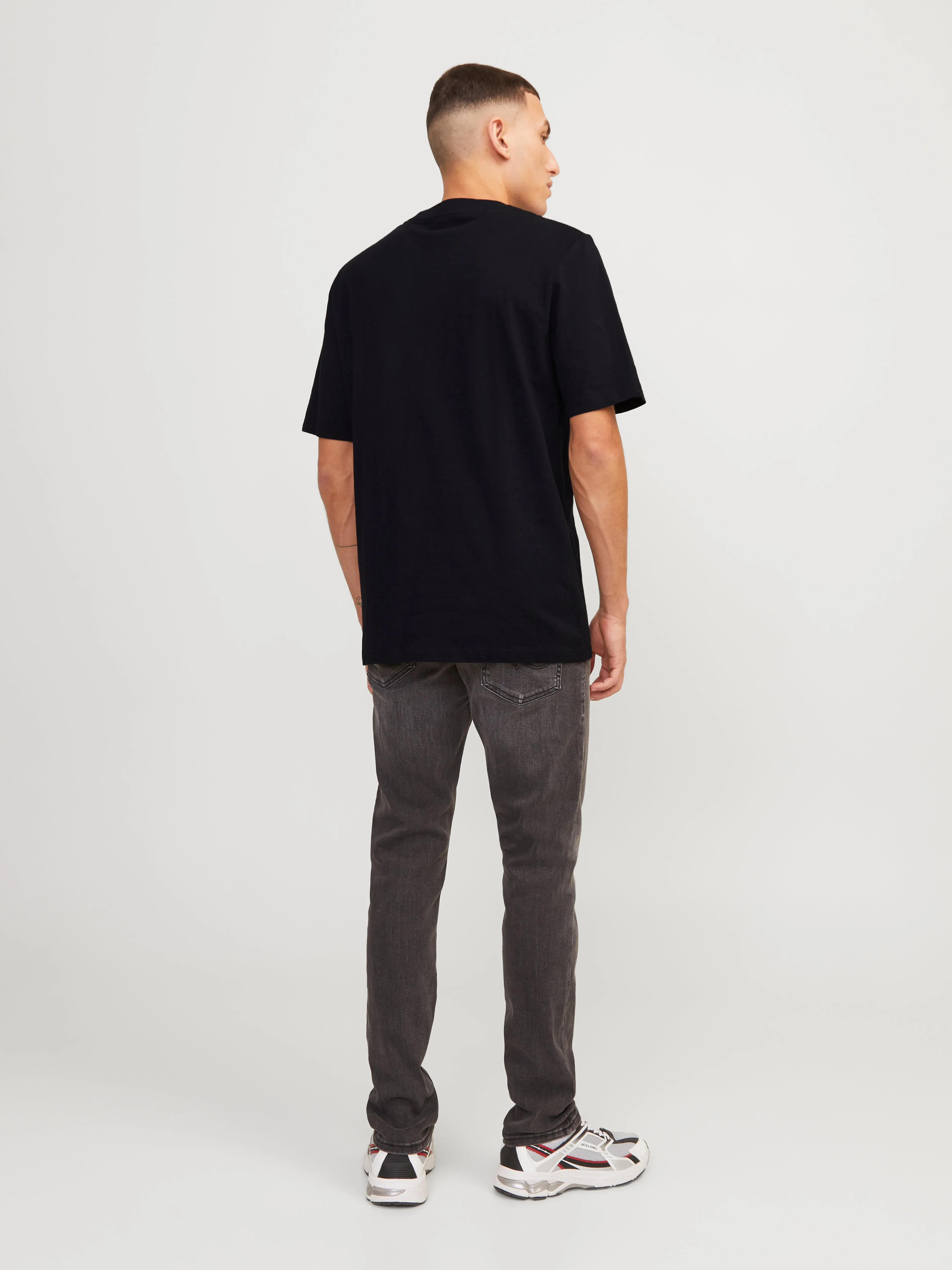 Camiseta Estampado Cuello redondo | Negro | Jack & Jones®