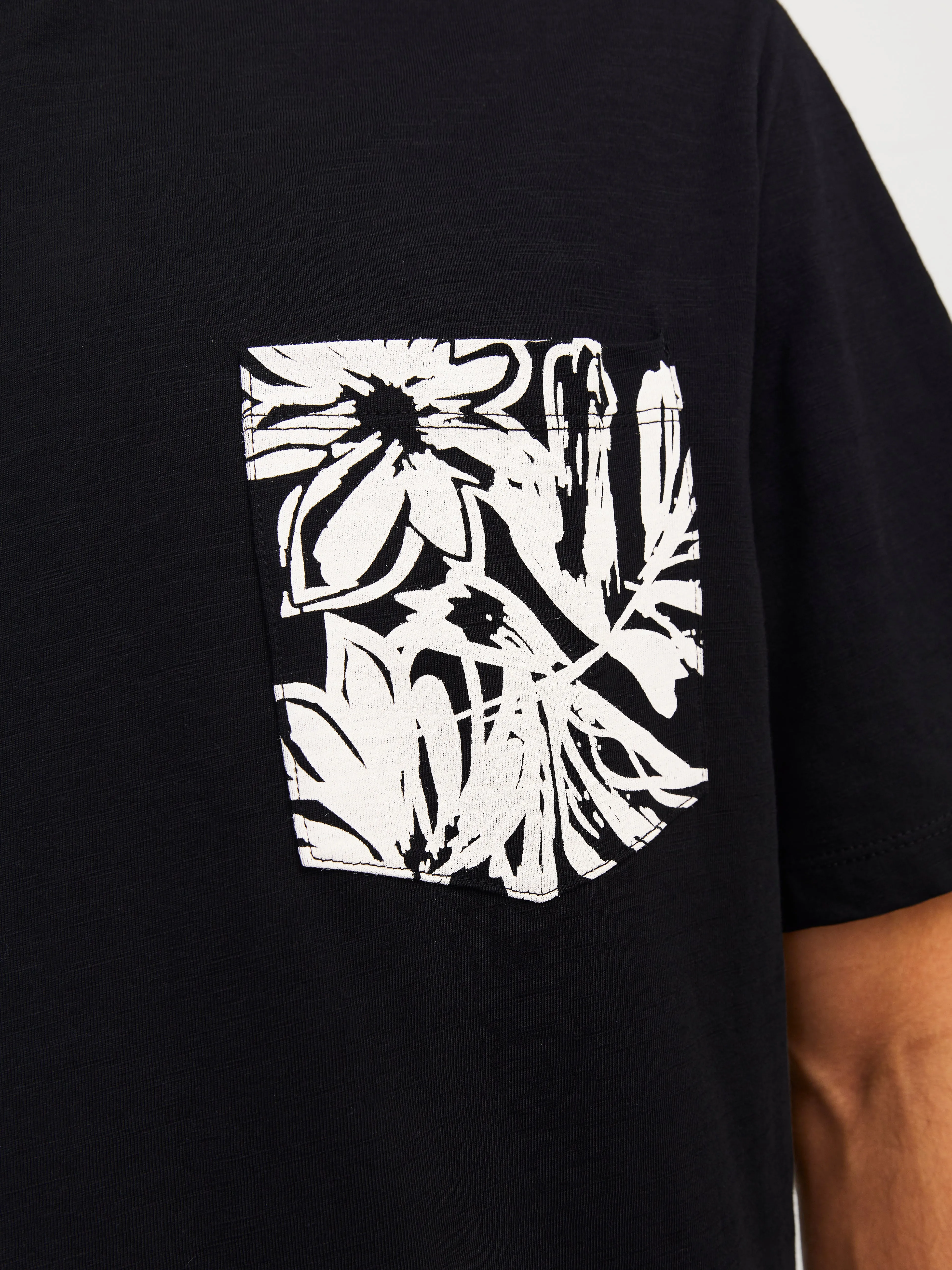 Camiseta Estampado Cuello redondo | Negro | Jack & Jones®