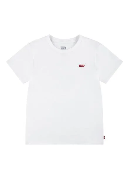 Camiseta Levis Hit Blanco Para Niño