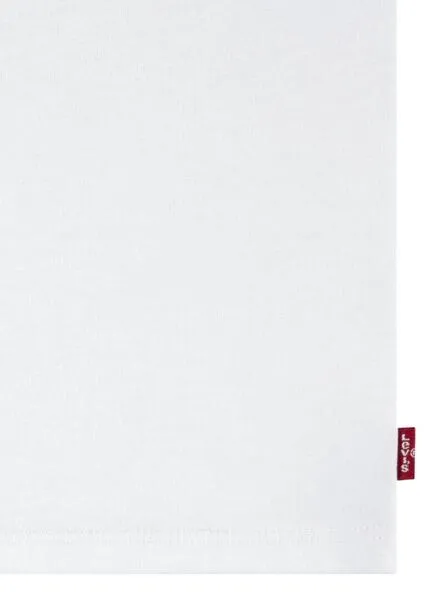 Camiseta Levis Hit Blanco Para Niño