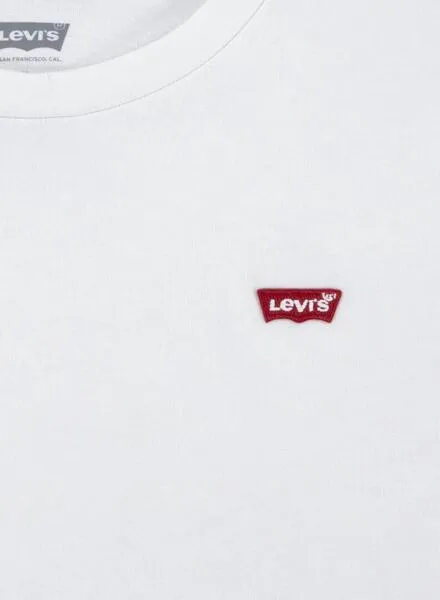 Camiseta Levis Hit Blanco Para Niño