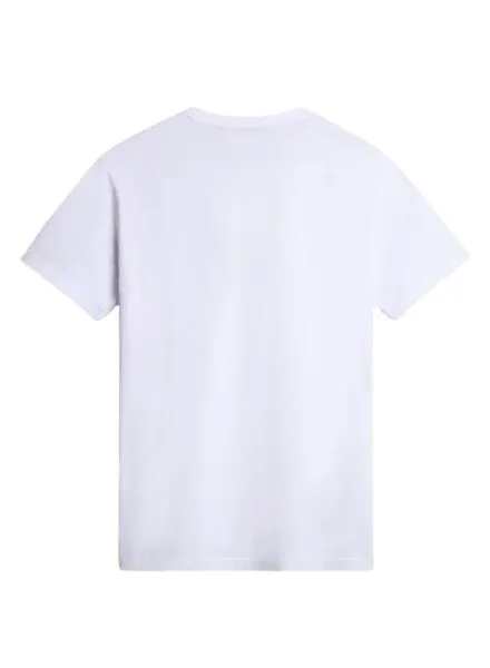 Camiseta Napapijri Salis Blanco Para Hombre