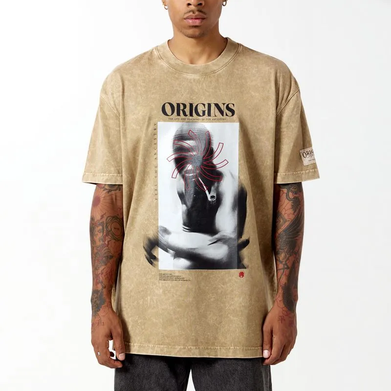Camiseta Para Hombre Roots Ap Crown