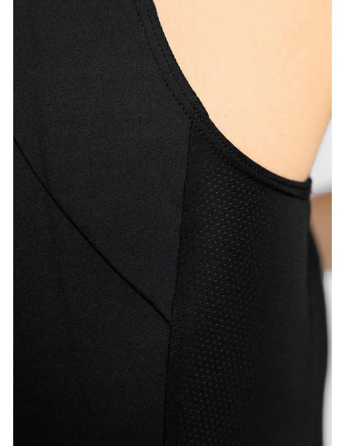Camiseta sin mangas Base Layer Negro Maximilian