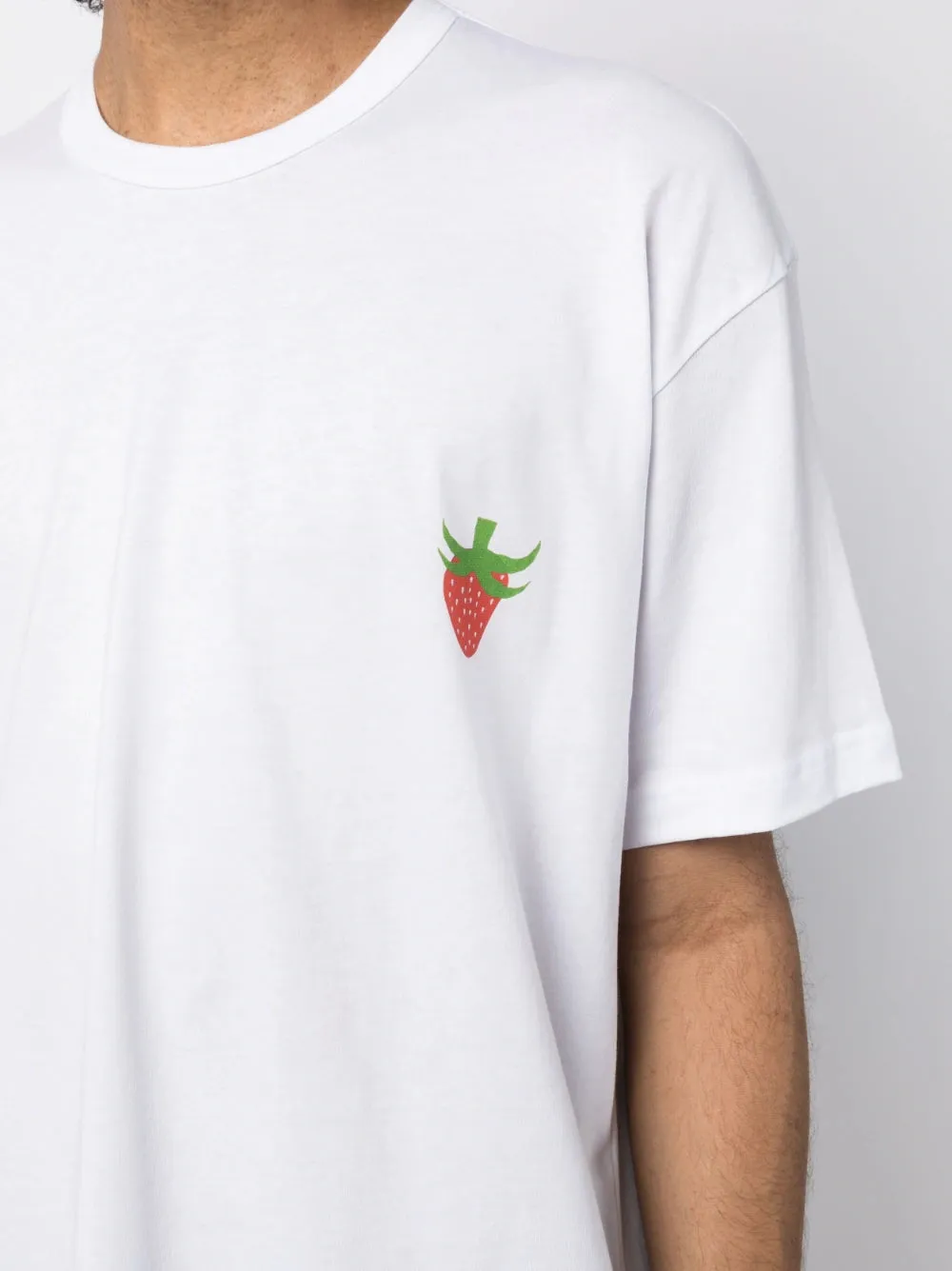 CAMISETA STRAWBERRY BLANCA