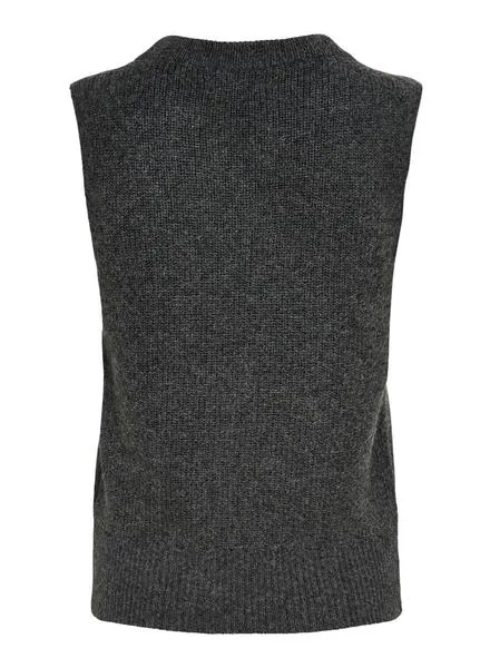 Chaleco Only Paris Gris para Mujer