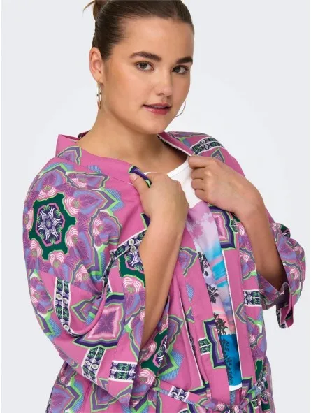 Chaqueta abierta estampada, Only CArmakoma