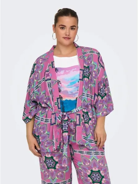 Chaqueta abierta estampada, Only CArmakoma