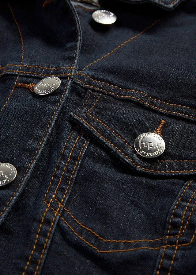 Chaqueta denim Azul oscuro denim