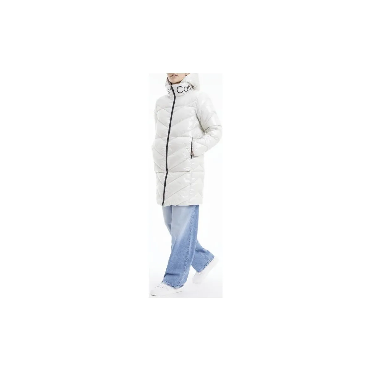 CHAQUETA DIAGONAL QUILT  MUJER