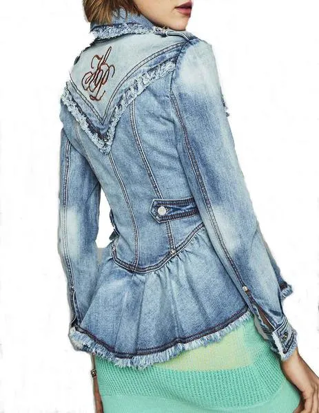 chaqueta highly preppy vaquera