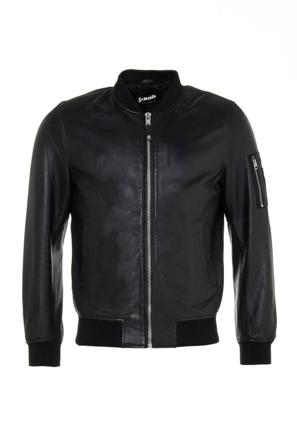 Chaqueta Hombre Schott Lcbomb Black
