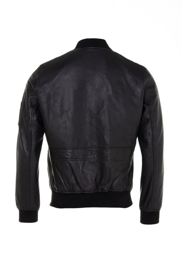 Chaqueta Hombre Schott Lcbomb Black