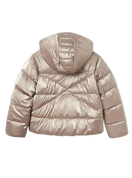 Chaqueta Mayoral Metalizado Rosa para Niña