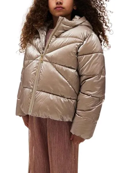 Chaqueta Mayoral Metalizado Rosa para Niña