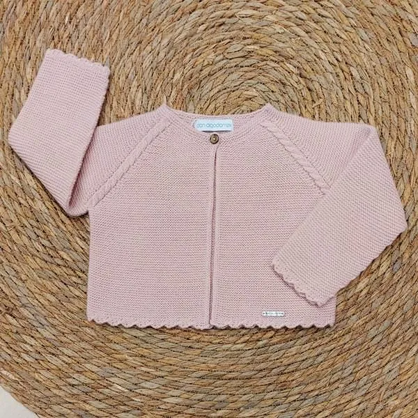 Chaqueta niña punto DON ALGODON 