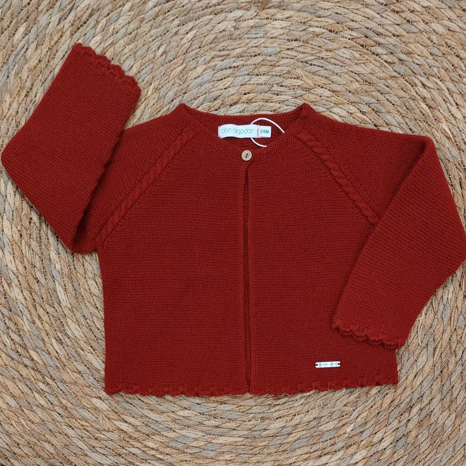 Chaqueta niña punto DON ALGODON 